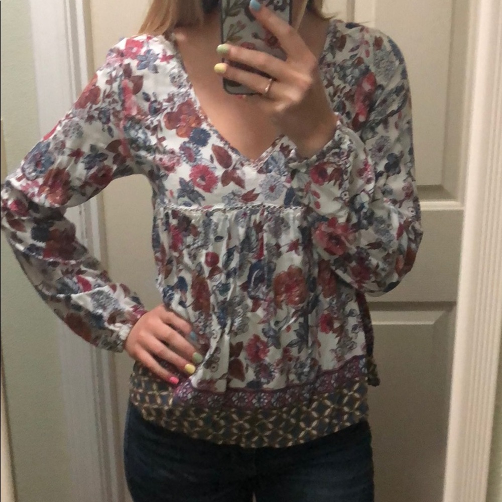 Floral blouse